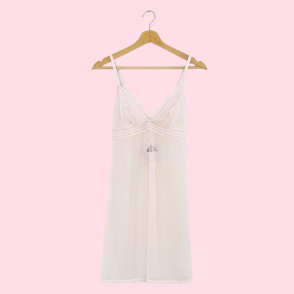 LA PERLA MESH CHEMISE